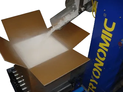 CRYONOMIC® DIR-550 – Trockeneisverpackungsmaschine