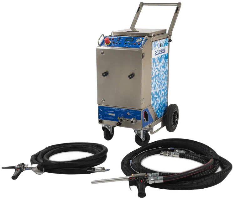 CRYONOMIC® COMBI72 – Strapazierfähiges Zweischlauch-Strahlgerät